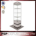 shopping mall led glass store display case
